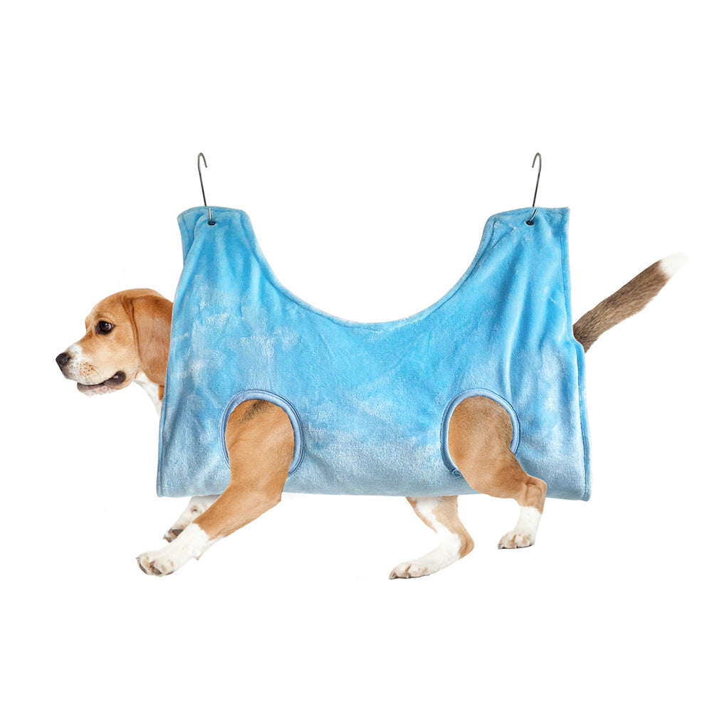 Pet grooming hammock for nail trimming - view 3
