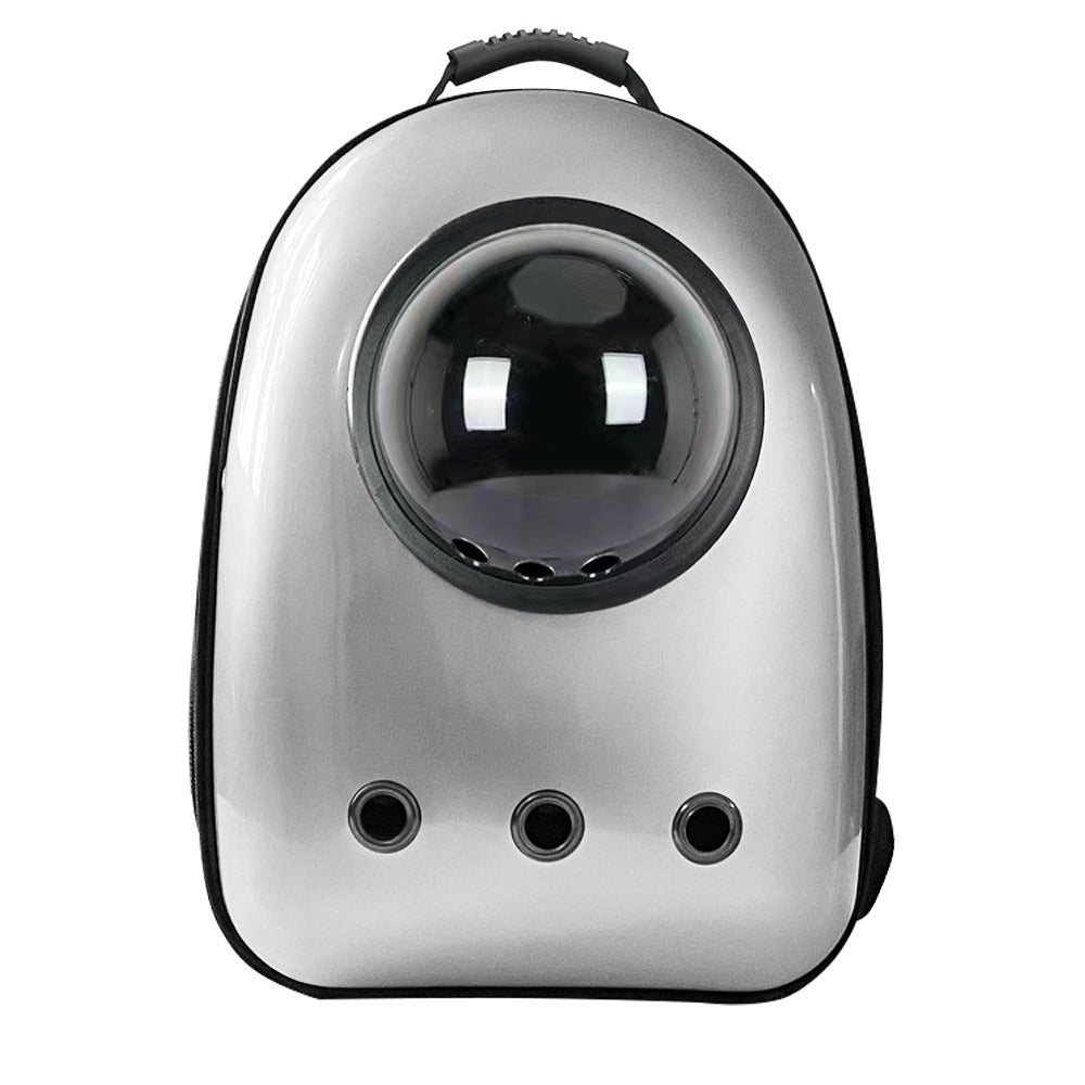 Pet Carrier Backpack for Dogs & Cats – Silver