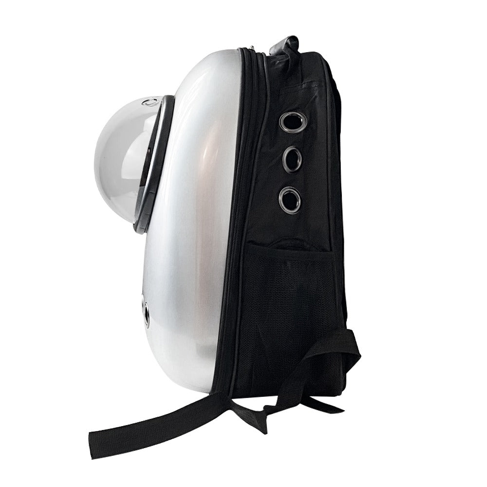 Pet Carrier Backpack for Dogs & Cats – Silver