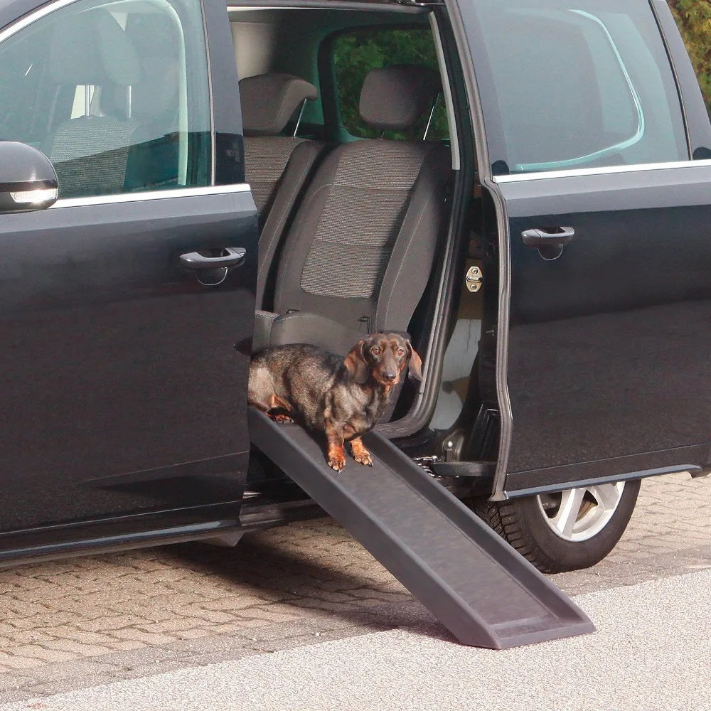 Foldable pet ramp for raised surfaces - view 3